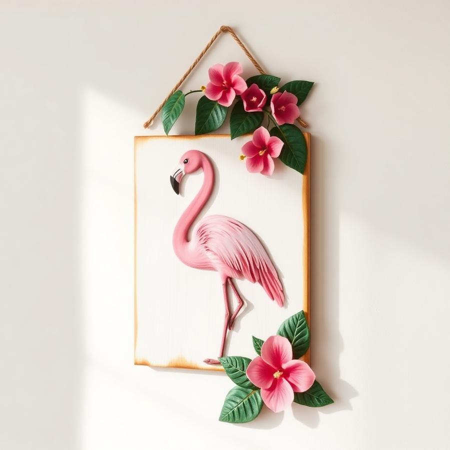 Flamingo Wall Magnet